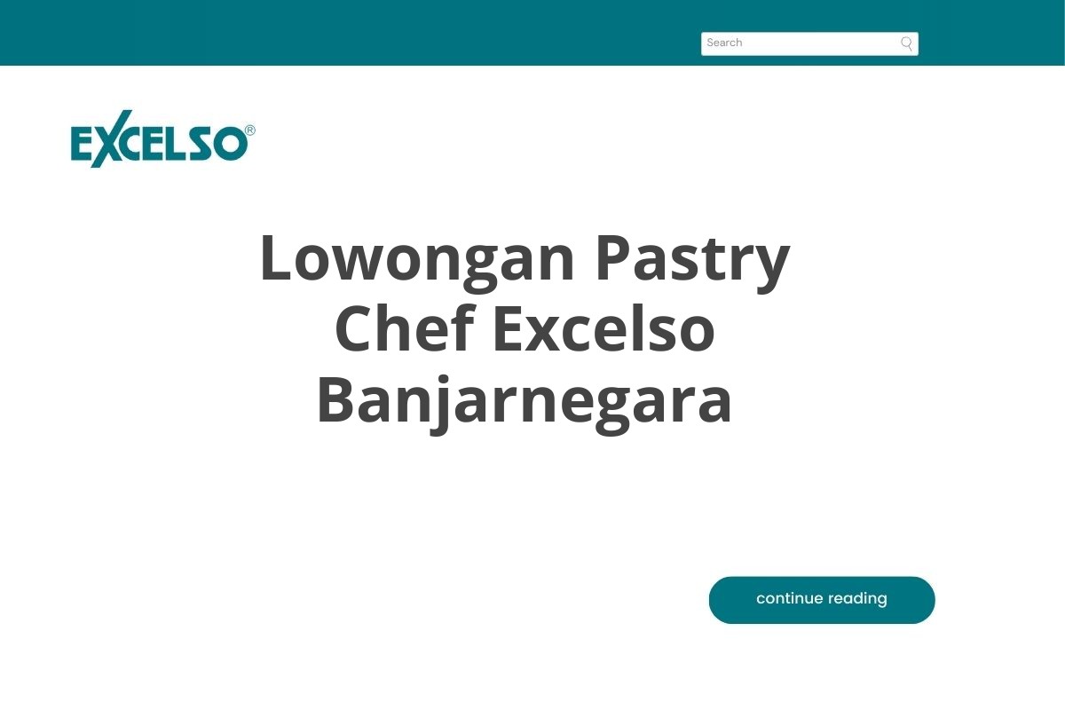 Lowongan Pastry Chef Excelso Banjarnegara