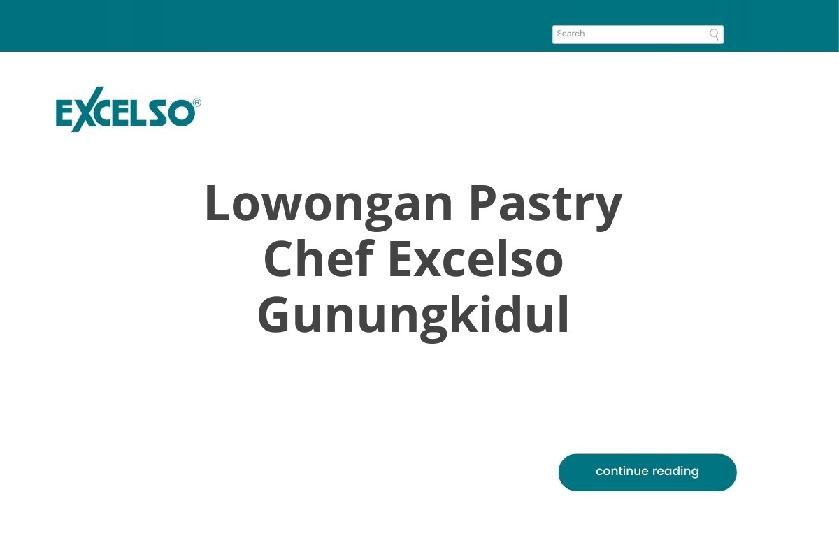 Lowongan Pastry Chef Excelso Gunungkidul