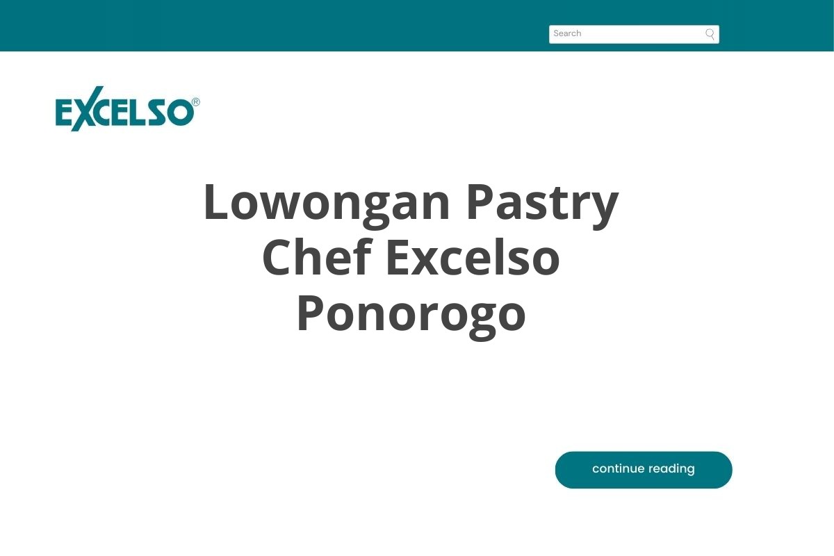 Lowongan Pastry Chef Excelso Ponorogo