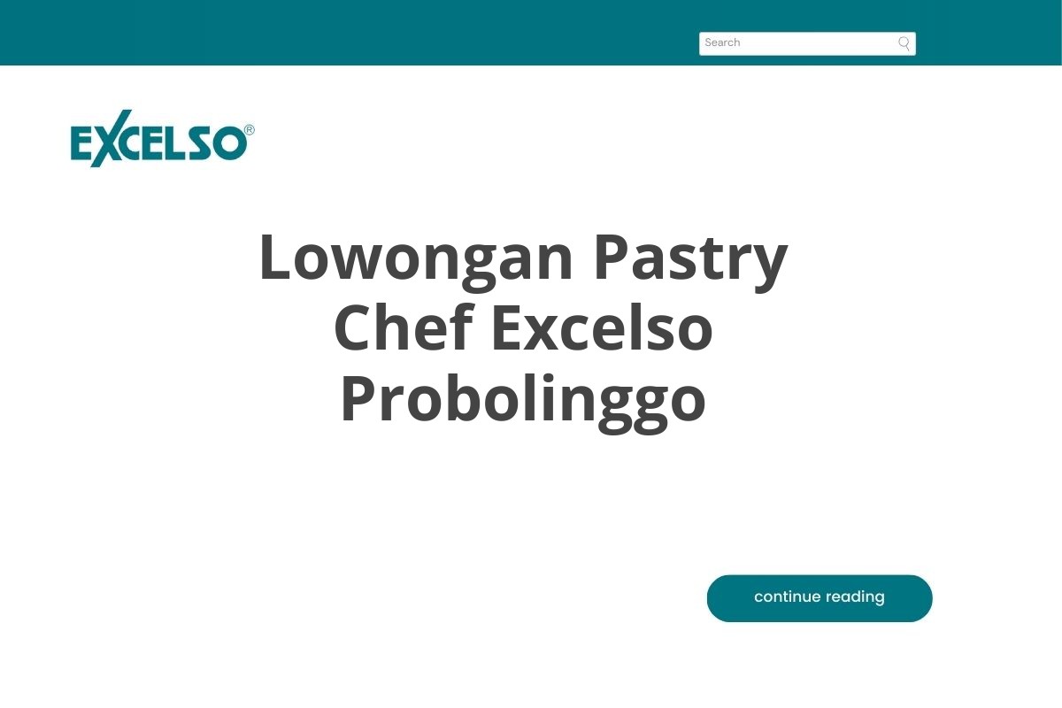 Lowongan Pastry Chef Excelso Probolinggo